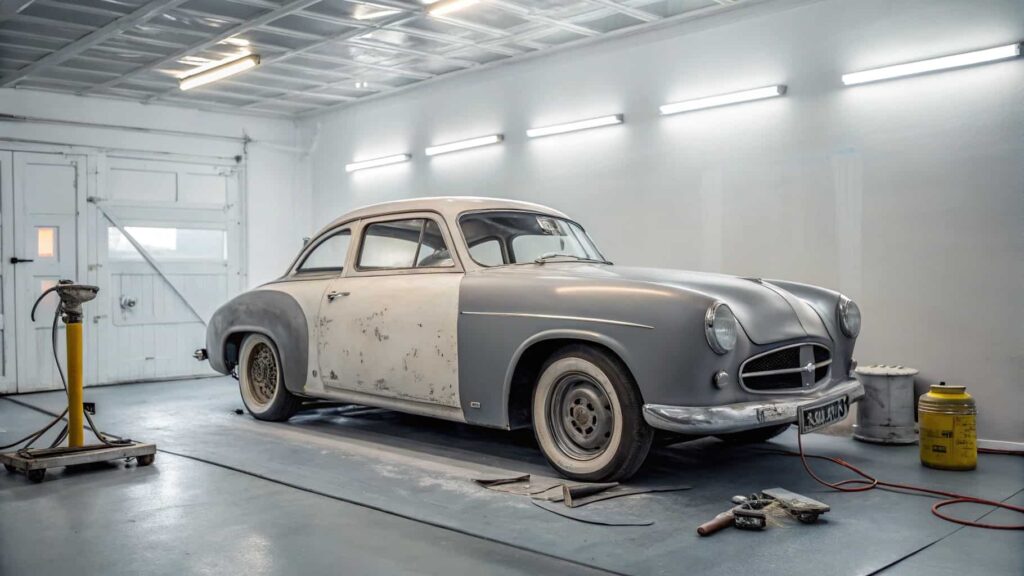 Sanding and Painting Techniques for Vintage Cars
